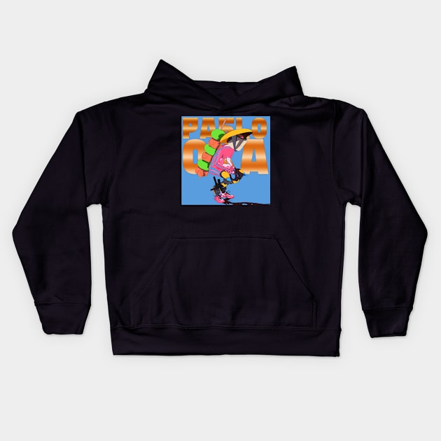 Runner Kids Hoodie by High Tech Low Life